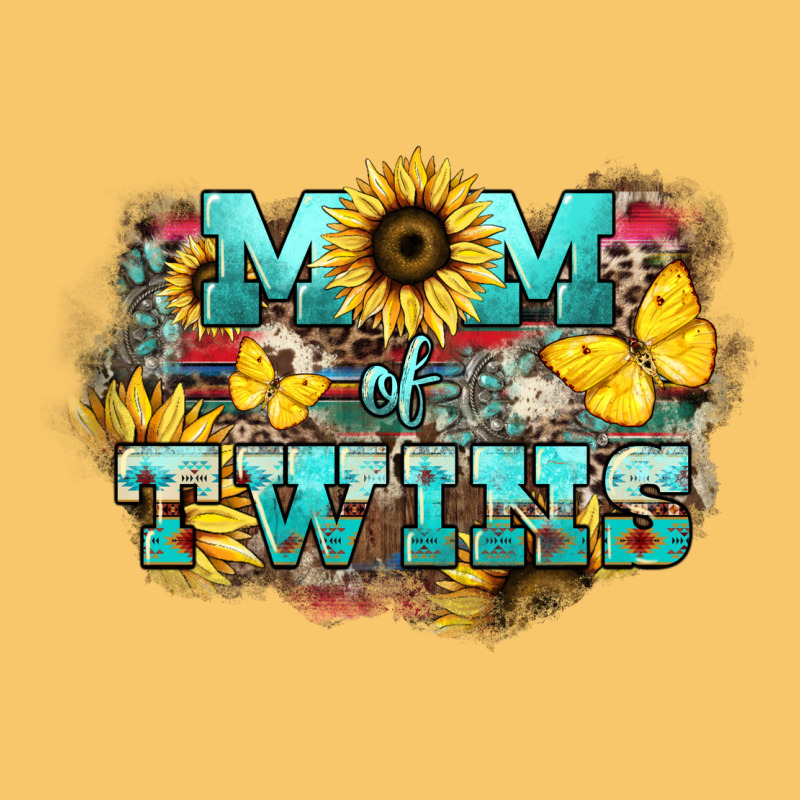 Mom Of Twins Sunflower Mothers Day Vintage Hoodie by HowdyJamesFarm | Teevron
