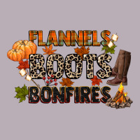 Flannels Boots And Bonfires Vintage Tee | Teevron