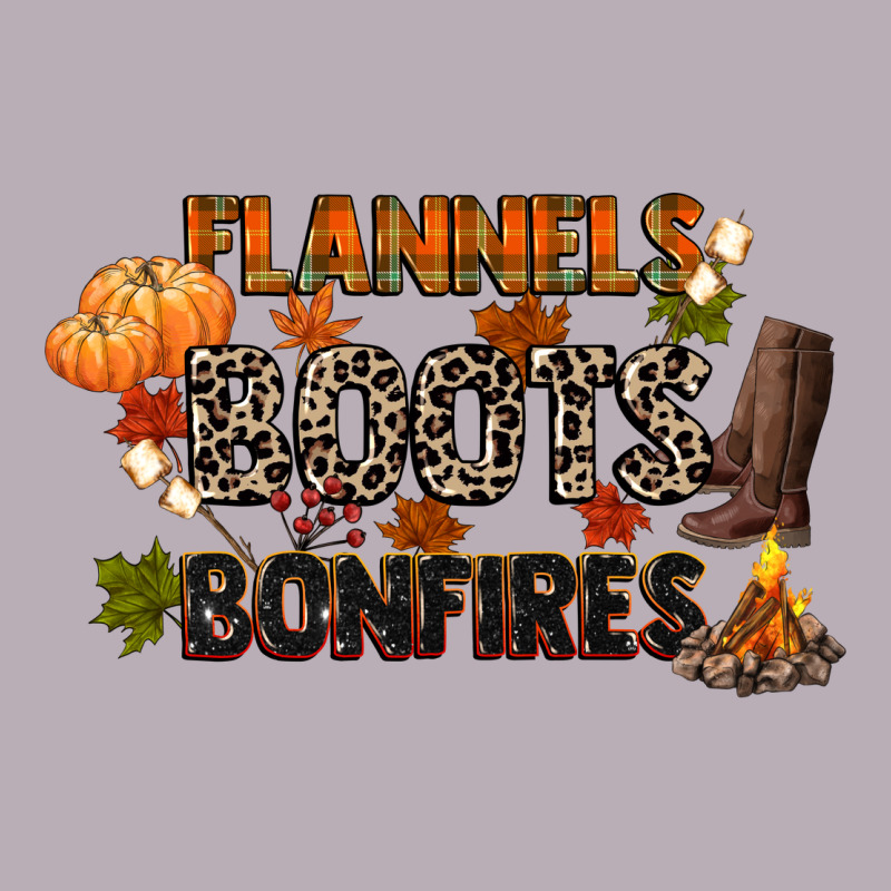 Flannels Boots And Bonfires Vintage Tee by CowGirlArtShop | Teevron