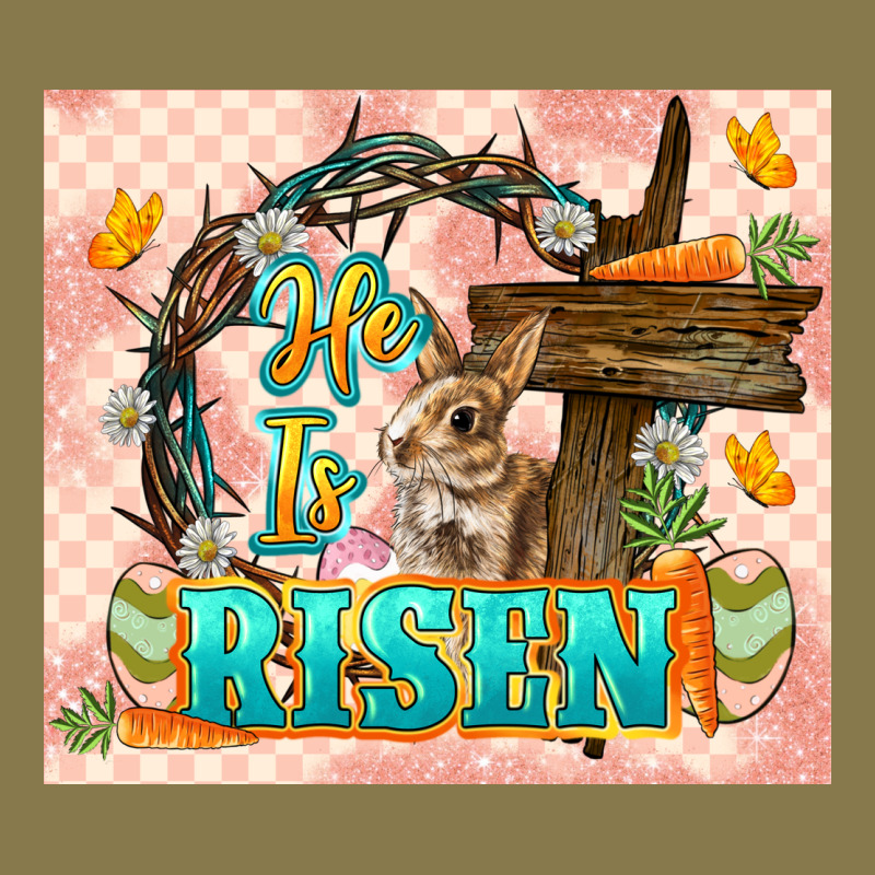 Easter Day He Is Risen 20oz Skinny Premium Hoodie by LillyAllenDesigns | Teevron