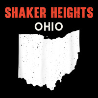 Shaker Heights Ohio Usa State America Travel Ohioan Urban Heavy Tee | Teevron