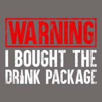 Mens Warning I Bought The Drink Package Cruise Shirts [men] Urban Heavy Tee | Teevron