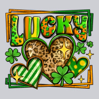 Lucky St Patricks Day Hearts Heavyweight Sweatshirt | Teevron