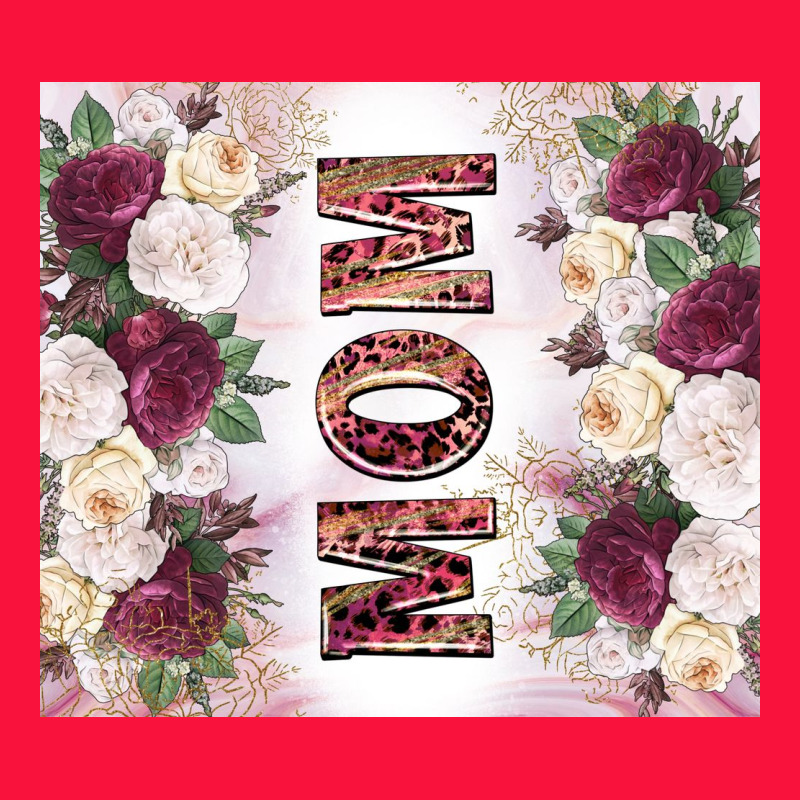 Mother’s Day Mom Flowers Tumbler Tbs Classic Tee by TumblerDesignByShophia | Teevron