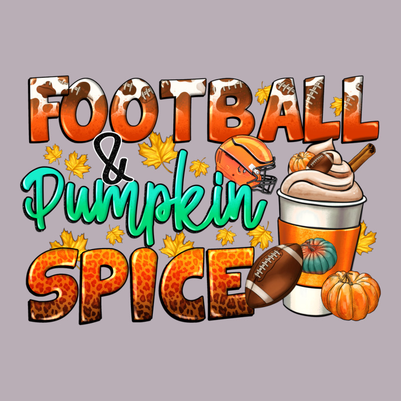 Football Pumpkin Spice Vintage Tee by CowGirlArtShop | Teevron