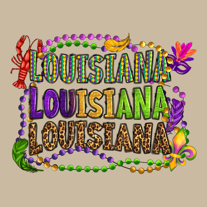 Louisiana Louisiana Louisiana Mardi Gras Long Sleeve Tee by OliviaCreatesArt | Teevron
