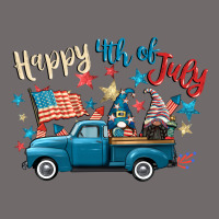 Happy 4th Of July Gnome Truck Urban Heavy Tee | Teevron