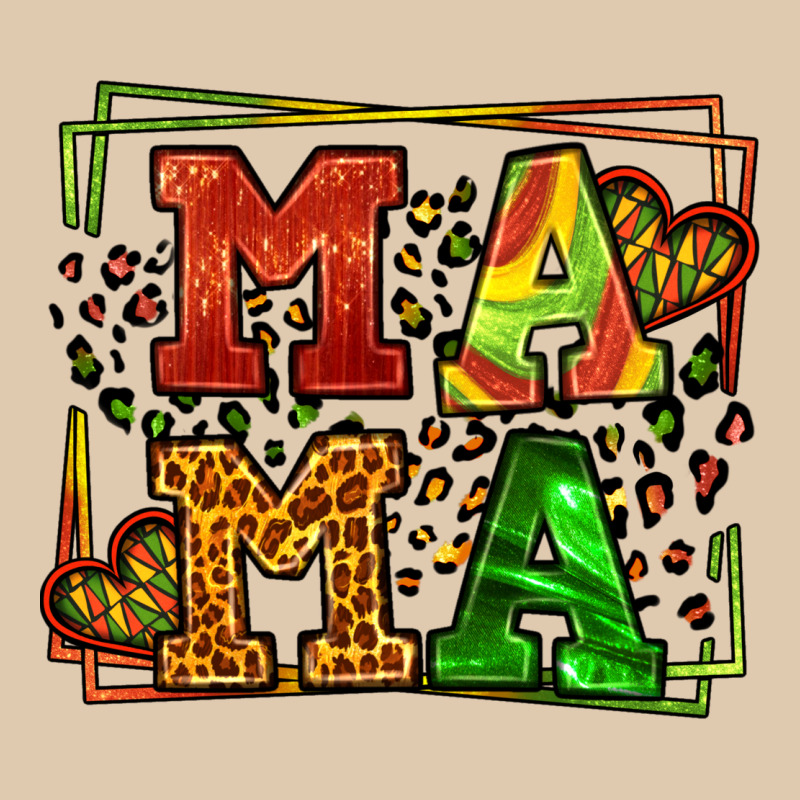 Juneteenth Leopard Frame Mama Mother's Day Heavyweight Sweatshirt by LillyAllenDesigns | Teevron