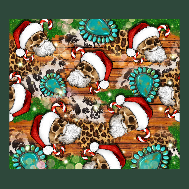 Santa Skeleton Christmas Tumbler Zipper Hoodie by Artiststas | Teevron