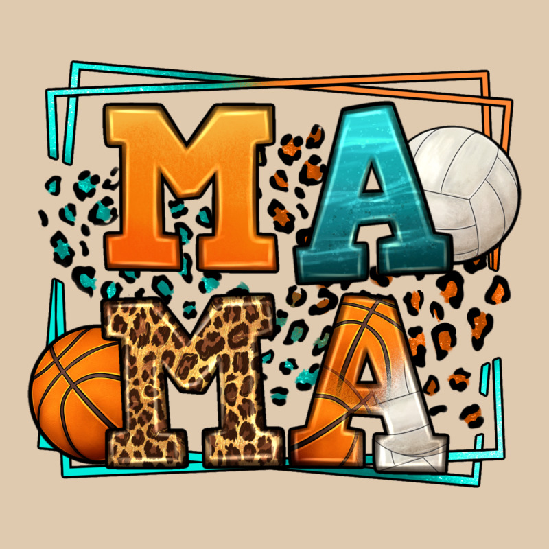 Basketball And Volleyball Mama Mother's Day Heavyweight Sweatshirt by LillyAllenDesigns | Teevron
