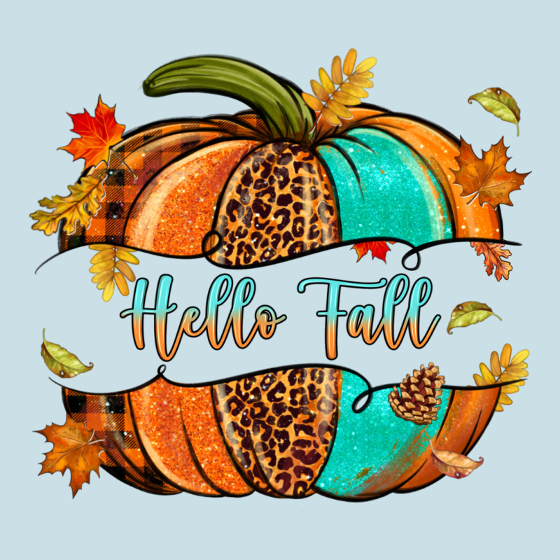 Pumpkin Hello Fall Ladies Tee by NancyCooperArtShop | Teevron