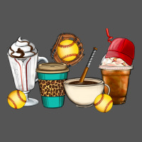 Softball Coffee Cups Zipper Hoodie | Teevron