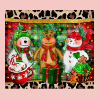Christmas Snowman Polar Bear Reindeer Urban Heavy Tee | Teevron
