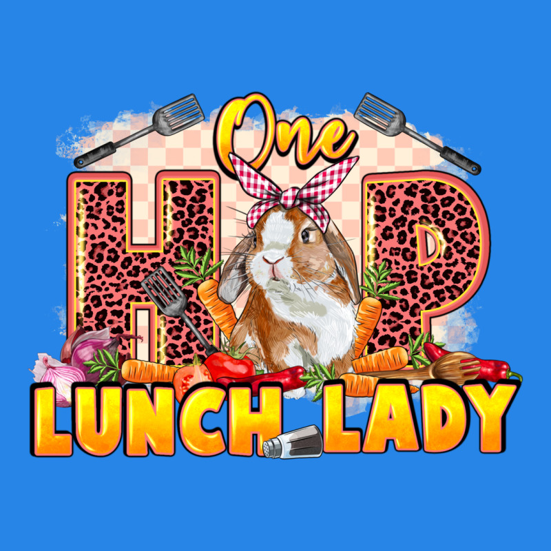 One Hip Lunch Lady Easter Day Premium Hoodie by LillyAllenDesigns | Teevron