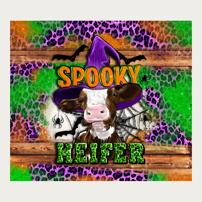 Spooky Heifer Zipper Hoodie by Artiststas | Teevron