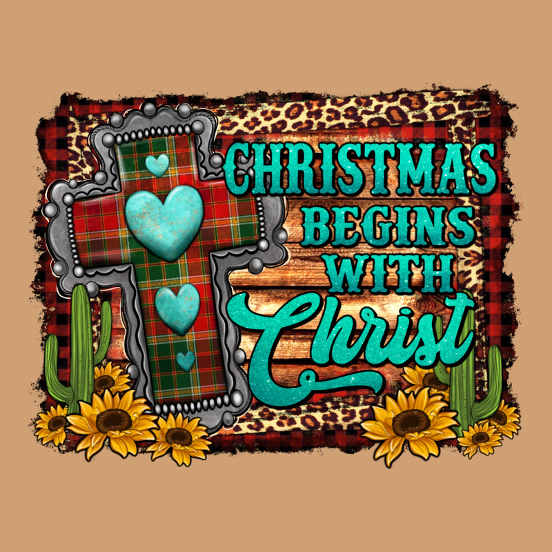 Christmas Begins With Christ Cross Vintage Tee by Jasminsmagicworld | Teevron