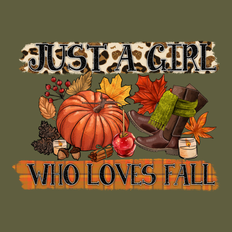 Just A Girl Who Loves Fall Vintage Tee by CowGirlArtShop | Teevron