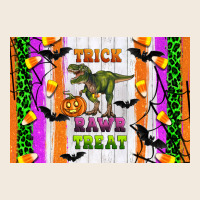 Trick Rawr Treat Kids Bottle Zipper Hoodie | Teevron