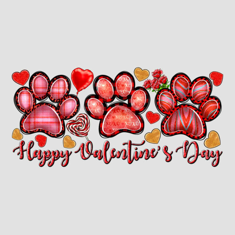 Happy Valentine's Day Paws Valentine's Day Classic Tee by HowdyJamesFarm | Teevron