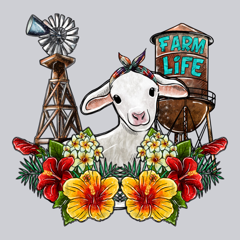 Farm Life Sheep Heavyweight Sweatshirt by SublimationCraftShop | Teevron