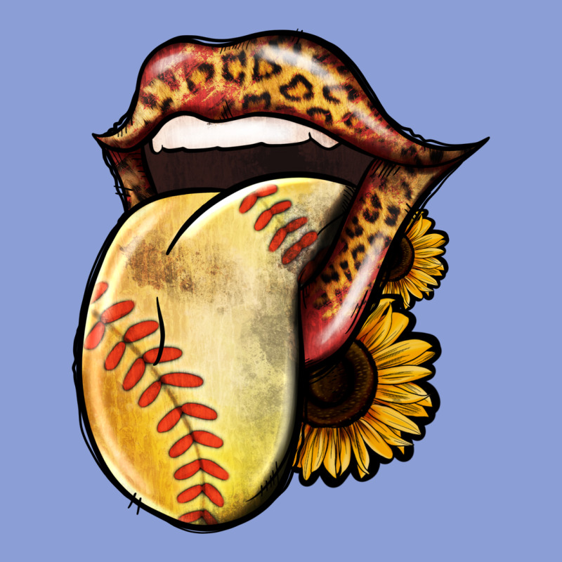 Softball Tongue Long Sleeve Tee by Jasminsmagicworld | Teevron