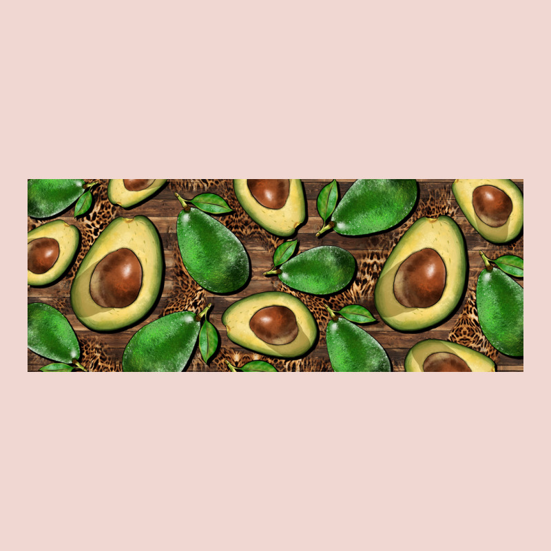 Avocados With Wood And Leopard Background 11 Oz Mug Premium Sweatshirt by BarkalooDesign | Teevron