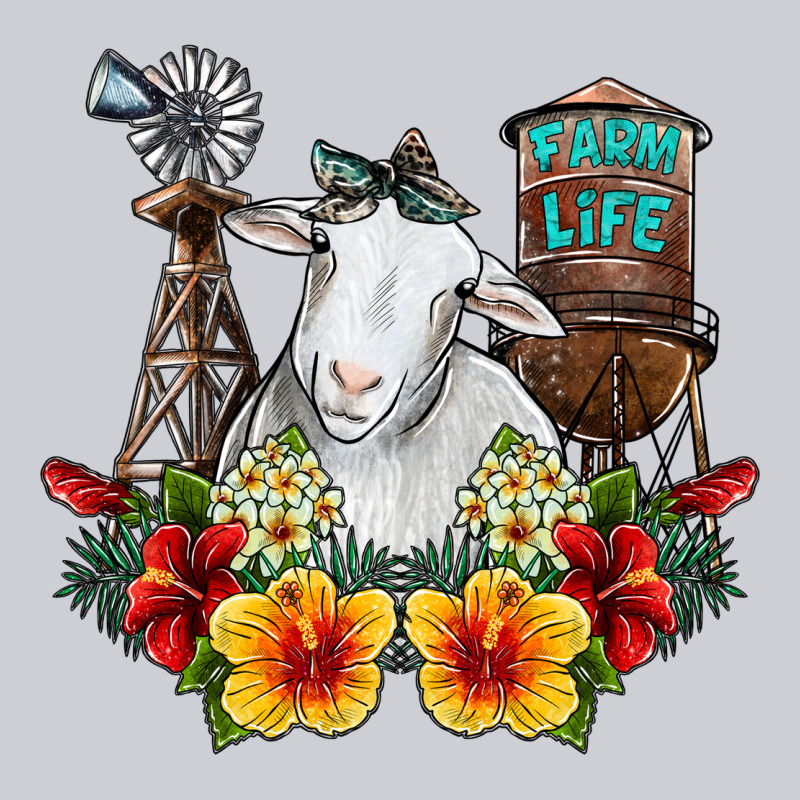 Farm Life Sheep Heavyweight Sweatshirt by SublimationCraftShop | Teevron