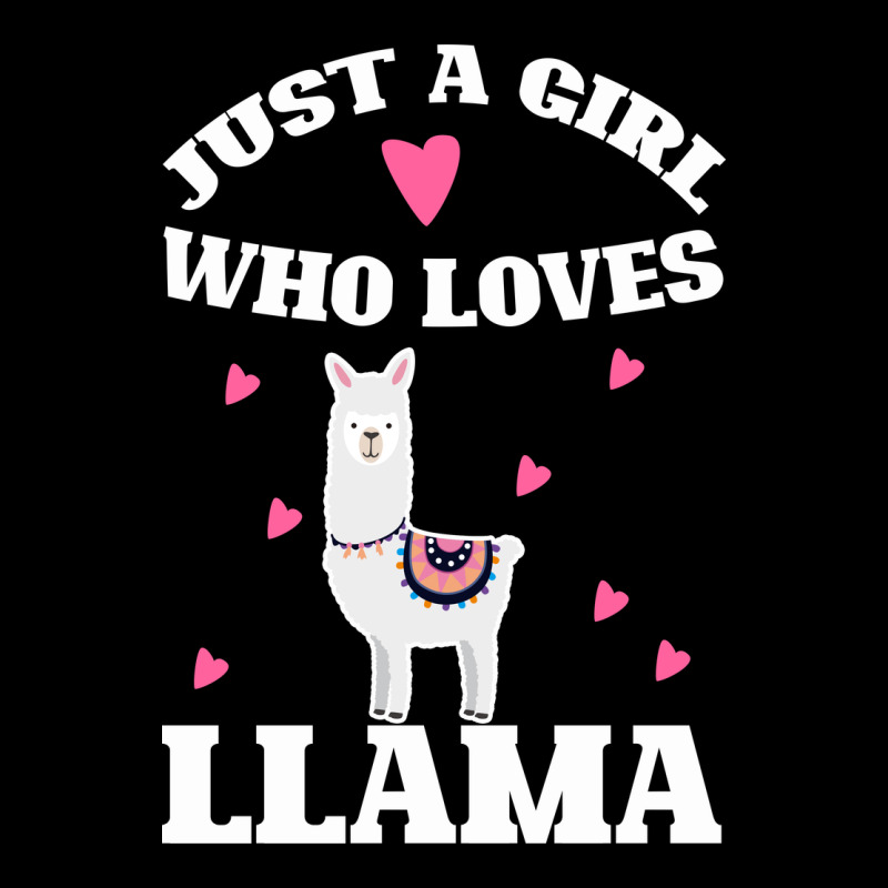 Llama Just A Girl Who Loves Llamas Premium Tee by Bettercallsaul | Teevron