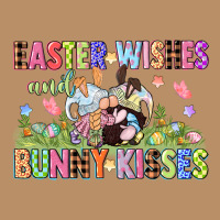 Easter Wishes And Bunny Kisses Easter Gnomies  Eas Vintage Hoodie | Teevron