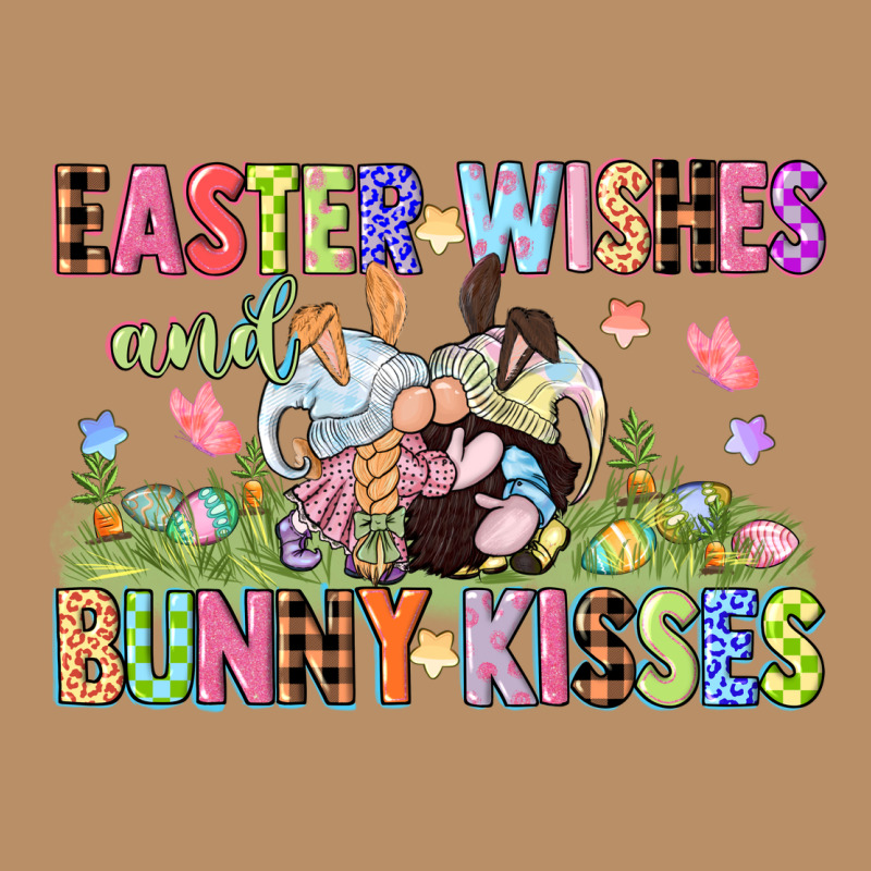 Easter Wishes And Bunny Kisses Easter Gnomies  Eas Vintage Hoodie by CowGirlArtShop | Teevron