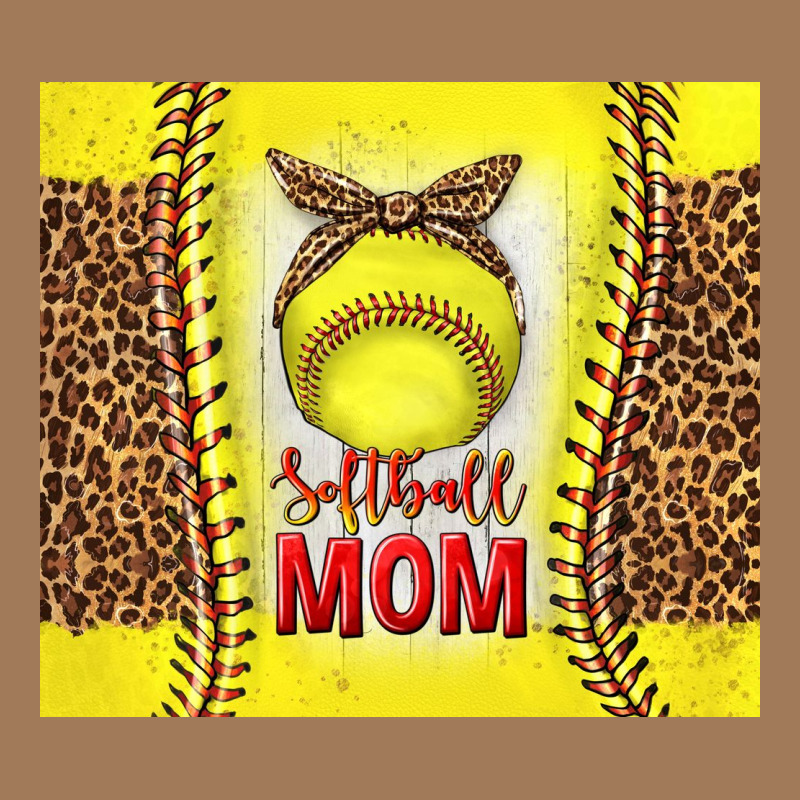 Softball With Leopard Tumbler Tbs Classic Tee by TumblerDesignByShophia | Teevron