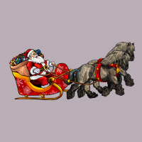 Santa Riding His Sleigh With Gifts Vintage Tee | Teevron