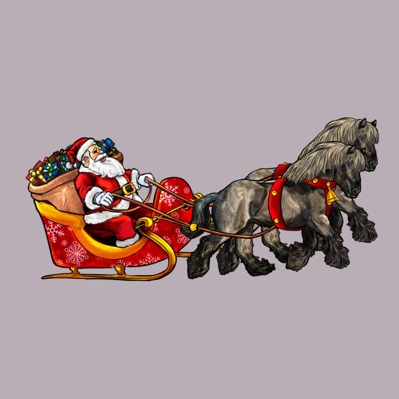 Santa Riding His Sleigh With Gifts Vintage Tee by CowGirlArtShop | Teevron