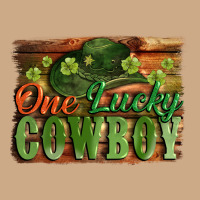 One Lucky Cowboy St. Patrick's Day Vintage Hoodie | Teevron