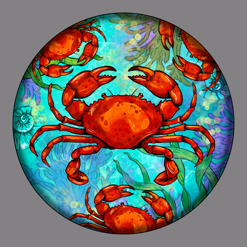 Crab Heavyweight Hoodie by BarkalooDesign | Teevron