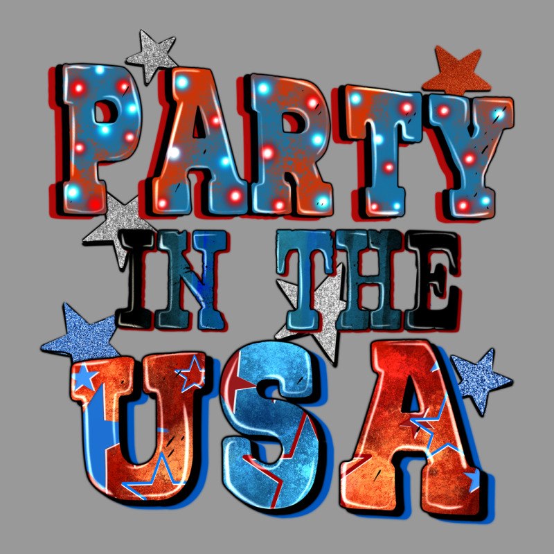 Party In The Usa 4th Of July Vintage Hoodie by CowGirlArtShop | Teevron