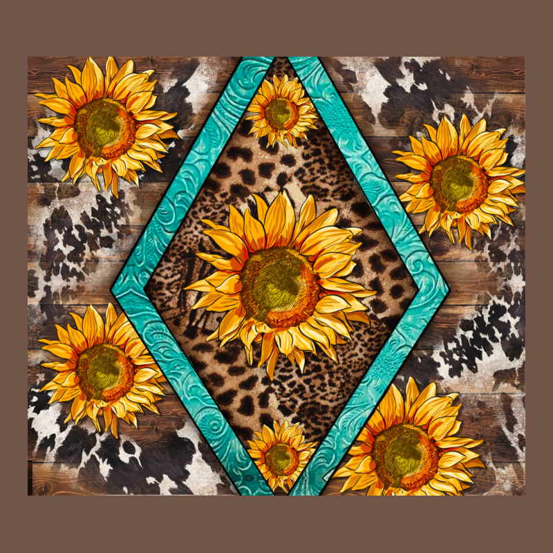 Sunflower Tumbler Premium Sweatshirt by BarkalooDesign | Teevron