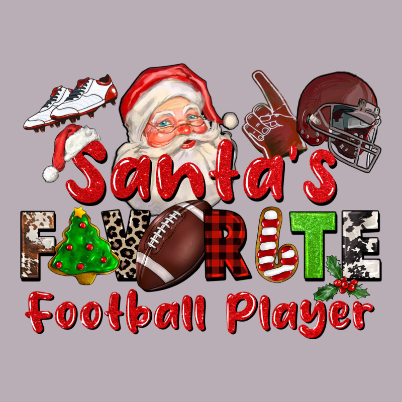 Santas Favorite  Football Player Vintage Tee by CowGirlArtShop | Teevron