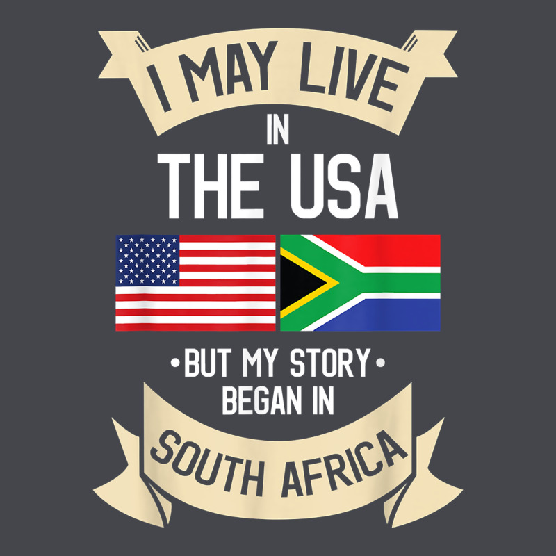 South Africa American Flag Usa South African Roots Gifts Classic Tee by trangStudio | Teevron