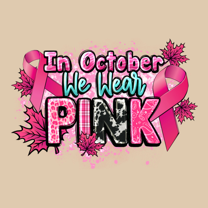 In October We Wear Pink Cancer Awareness Classic Tee by HowdyJamesFarm | Teevron