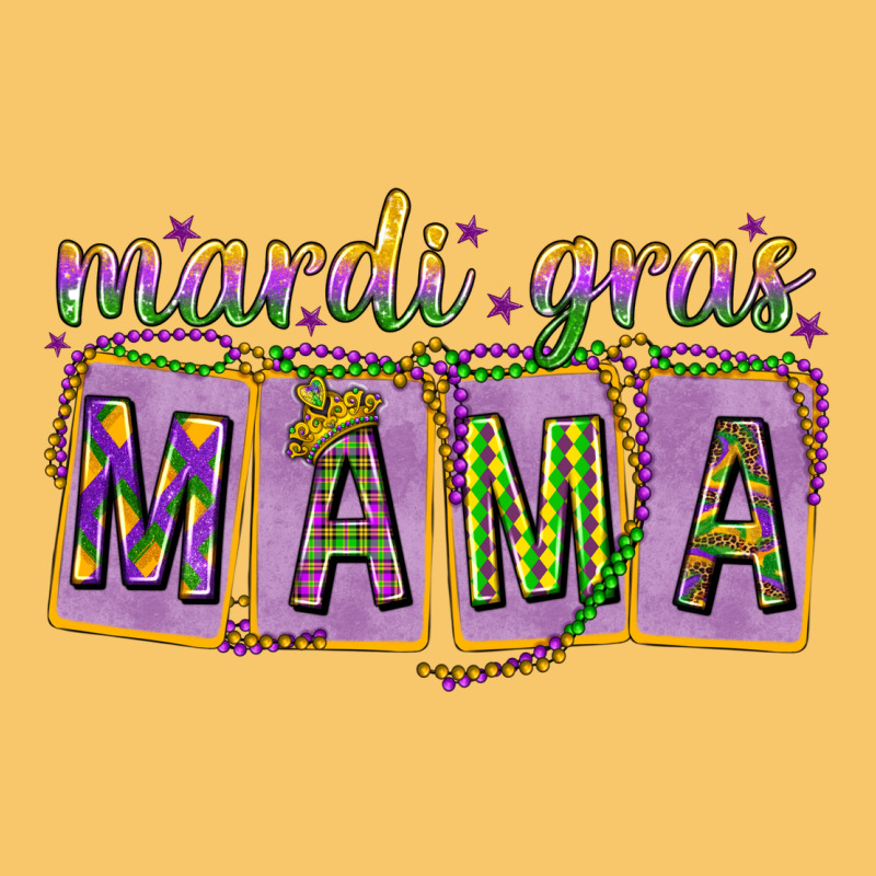Mardi Gras Mama With Beads Mother's Day Vintage Hoodie by HowdyJamesFarm | Teevron