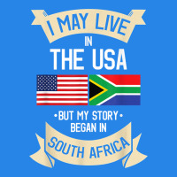 South Africa American Flag Usa South African Roots Gifts Premium Hoodie | Teevron
