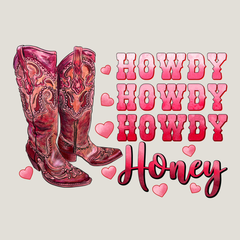 Howdy Howdy Howdy Honey With Cowgirl Boots Heavy Core Tee by RanaPortraitStore | Teevron