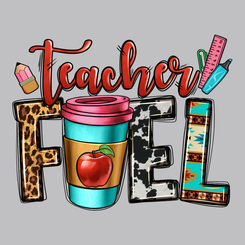Teacher Fuel Long Sleeve Tee by OliviaCreatesArt | Teevron