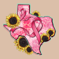 Texas Map Breast Cancer Urban Heavy Tee | Teevron