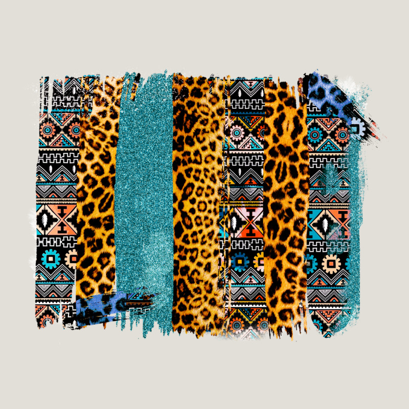Aztec Leopard Glitter Brushstrokes Heavy Core Tee by Bettercallsaul | Teevron