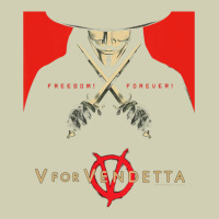 V For Vendetta Freedom Forever Heavy Core Tee | Teevron