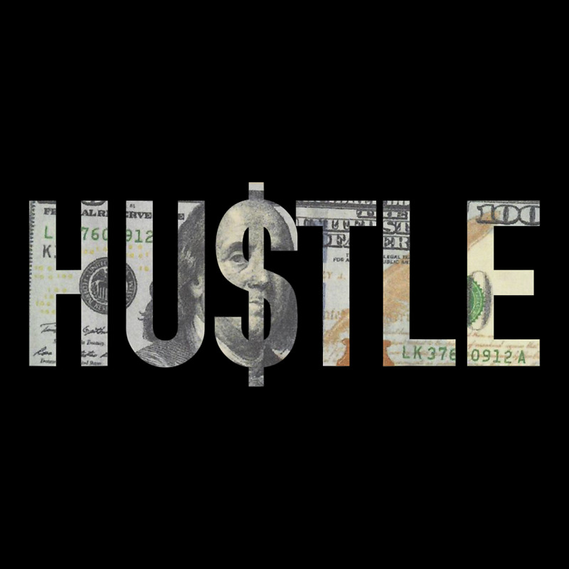 Hustle 100 Dollar Bill Christmas Gift Entrepreneur Heavy Core Tee by trangStudio | Teevron