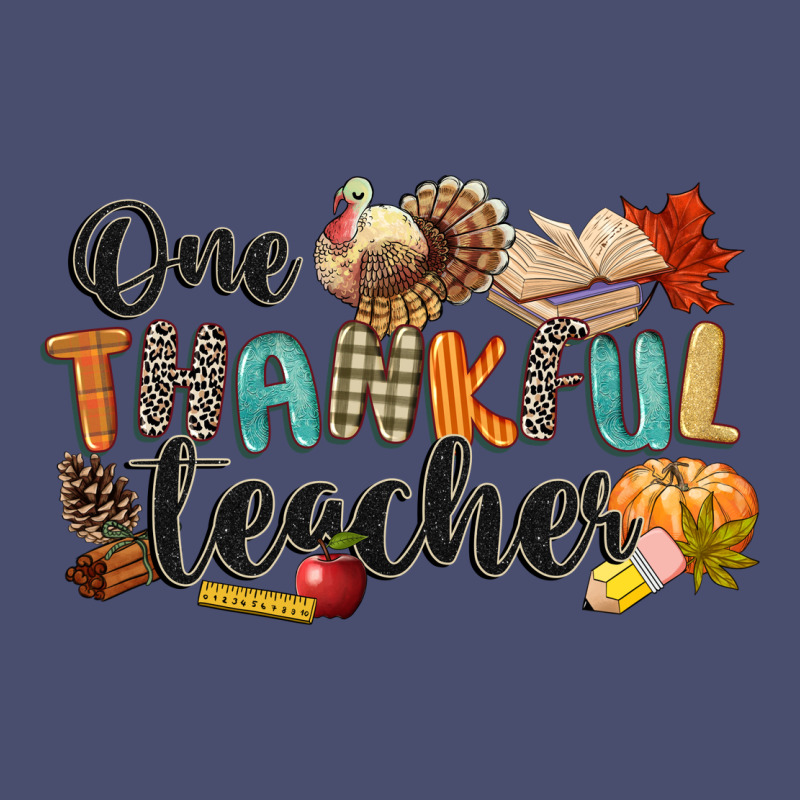 One Thankful Teacher Vintage Tee by CowGirlArtShop | Teevron