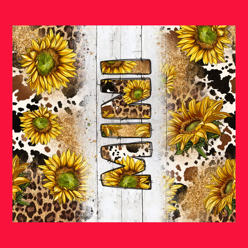 Western Mother's Day Mini With Cowhide And Sunflowers Tumbler Tbs Classic Tee by TumblerDesignByShophia | Teevron
